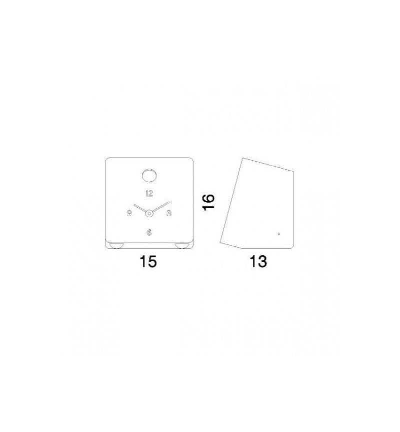 Fido clock PROGETTI | BHOME by Arredi Barbàra