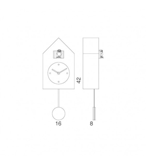 Orologio Freebird PROGETTI | Design iconico | BHOME by Arredi Barbàra