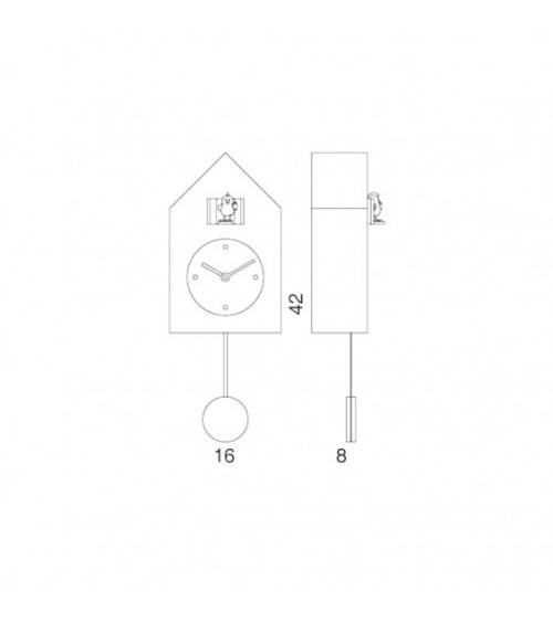 Horloge Freebird Punk PROGETTI | BHOME by Arredi Barbàra