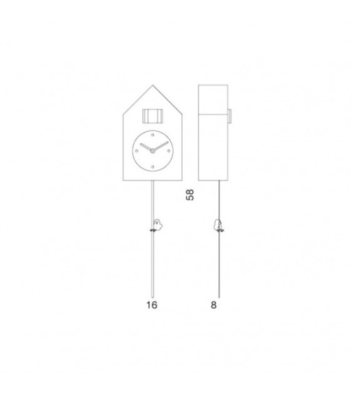 Reloj Freebird Tarzan PROGETTI | BHOME by Arredi Barbàra