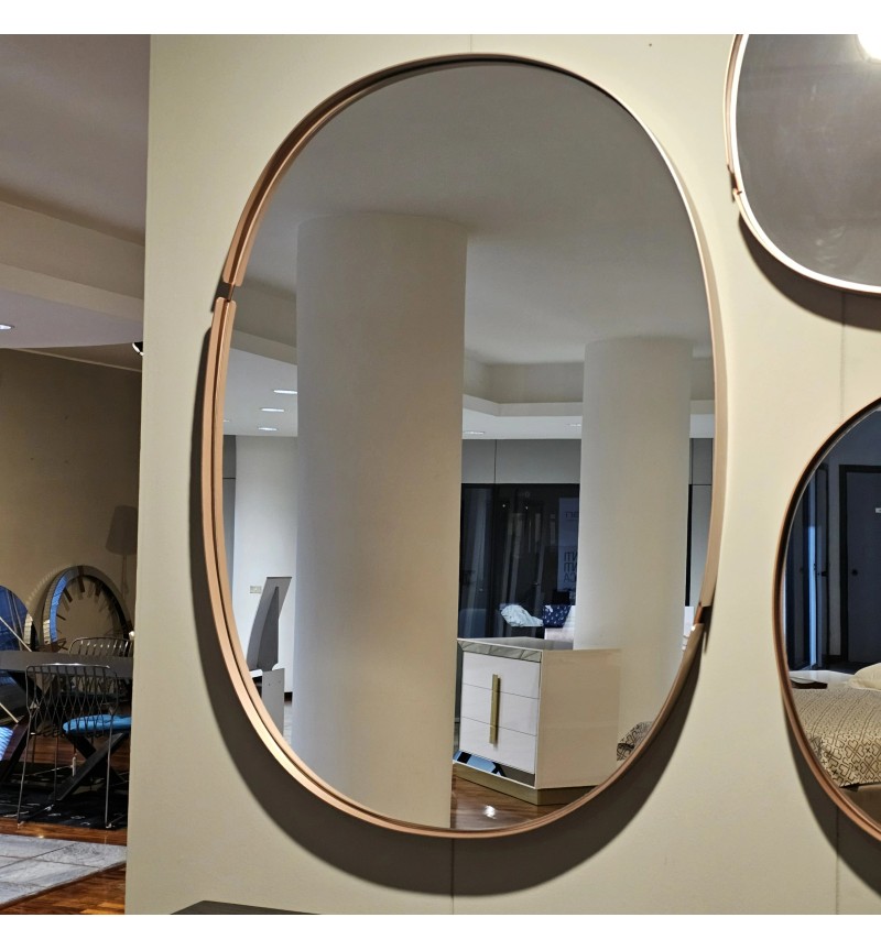 Espejo Lumiere RIFLESSI Oro Rosa | Bhome by Arredi Barbàra