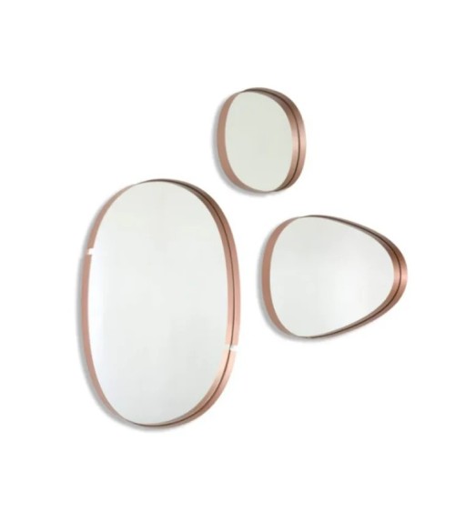 Espejo Lumiere RIFLESSI Oro Rosa | Bhome by Arredi Barbàra