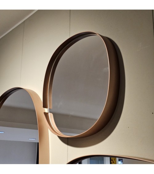 Espejo Lumiere RIFLESSI 55×55 Oro Rosa | Bhome by Arredi Barbàra