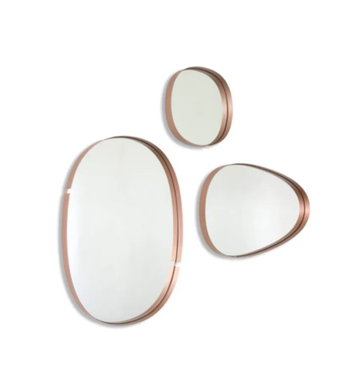 Spiegel Lumiere RIFLESSI 110×70 Roségold | Bhome by Arredi Barbàra