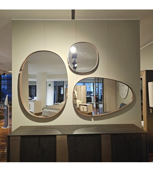 Miroir Lumiere RIFLESSI 110×70 Or Rose | Bhome by Arredi Barbàra