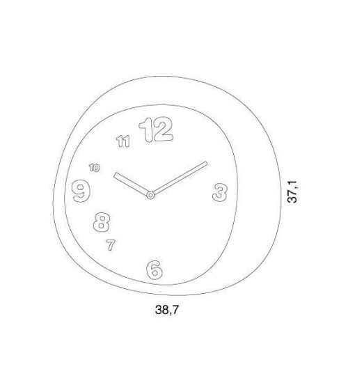 Woodie clock PROGETTI | BHOME by Arredi Barbàra