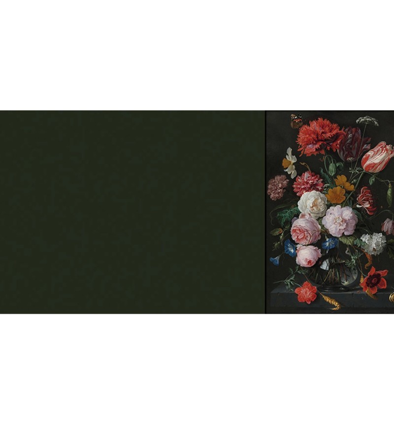 Meta Title: Carta da parati “Fiamminga dark green” – TONIN CASA | BHOME by Arredi Barbàra