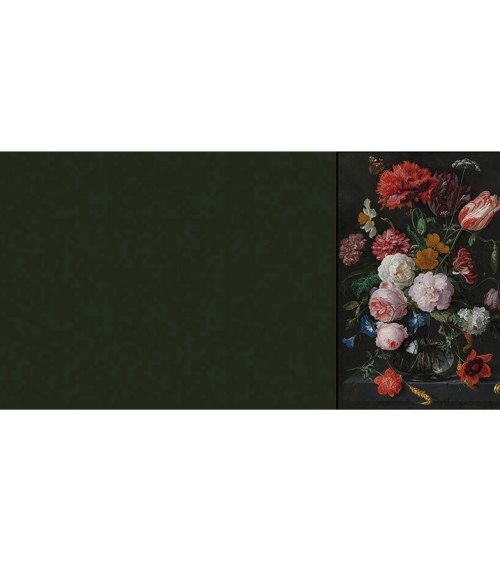 Meta Title: Carta da parati “Fiamminga dark green” – TONIN CASA | BHOME by Arredi Barbàra