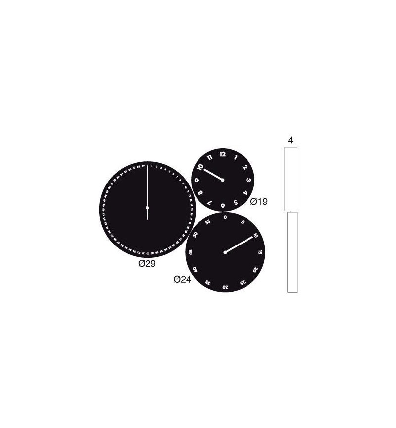 Orologio H:M:S: PROGETTI | BHOME by Arredi Barbàra