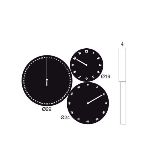 Orologio H:M:S: PROGETTI | BHOME by Arredi Barbàra