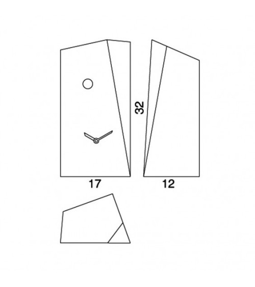 Monolith Cuckoo Clock – PROGETTI | BHOME by Arredi Barbàra