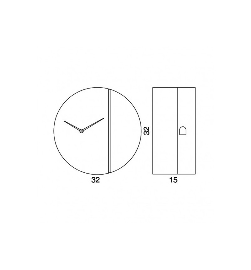 Reloj de cuco Peek-a-koo – PROGETTI | BHOME by Arredi Barbàra