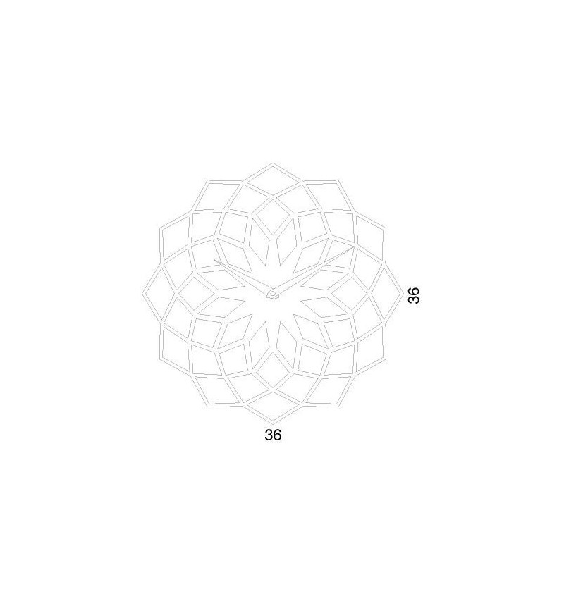 Skallop Wall Clock – PROGETTI | BHOME by Arredi Barbàra