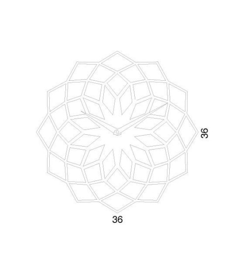 Skallop Wanduhr – PROGETTI | BHOME by Arredi Barbàra