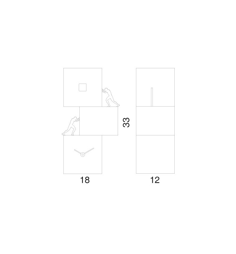 Strong Cucù 2 Cuckoo Clock – PROGETTI | BHOME by Arredi Barbàra