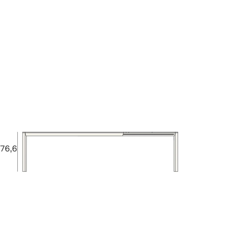 Extendable Table “Stretch” – NOVAMOBILI | BHOME by Arredi Barbàra