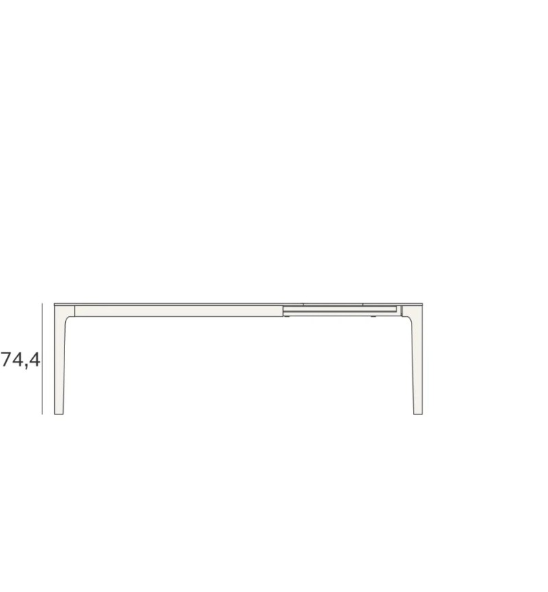Extendable Table “Level” – NOVAMOBILI | BHOME by Arredi Barbàra