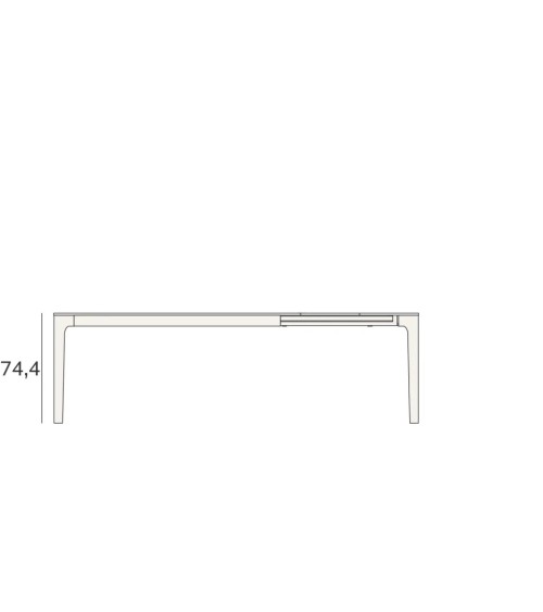 Extendable Table “Level” – NOVAMOBILI | BHOME by Arredi Barbàra