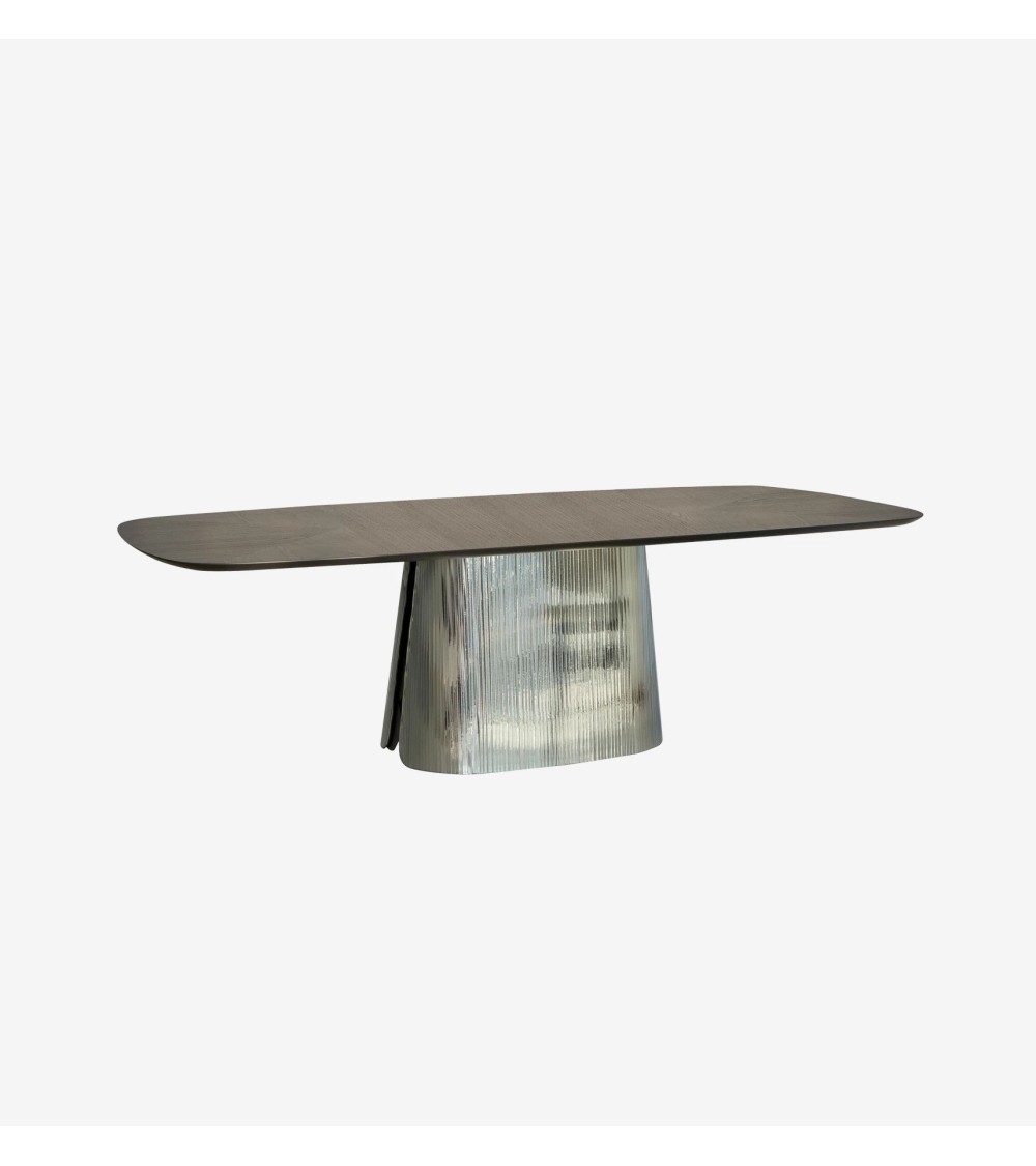 Mesa “Adone Plissé” – TONIN CASA | BHOME by Arredi Barbàra