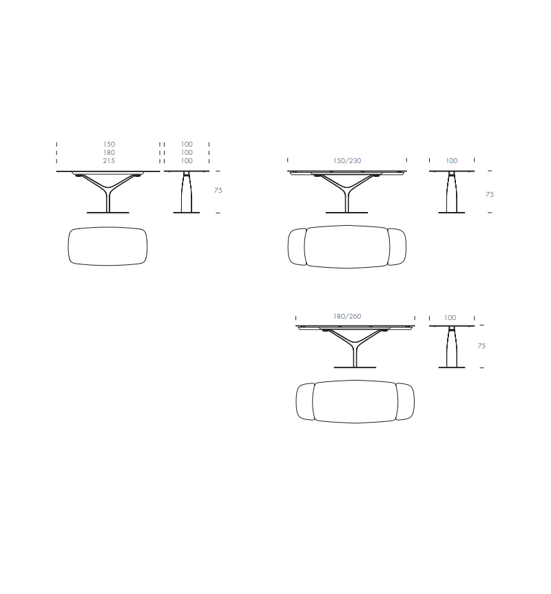 Table “Ariston” – TONIN CASA | BHOME by Arredi Barbàra