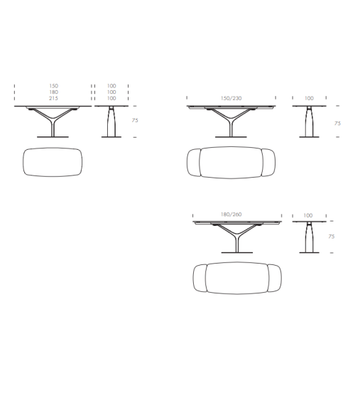 Mesa “Ariston” – TONIN CASA | BHOME by Arredi Barbàra