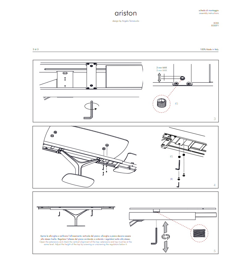 Mesa “Ariston” – TONIN CASA | BHOME by Arredi Barbàra