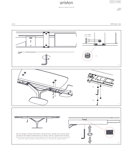 Table “Ariston” – TONIN CASA | BHOME by Arredi Barbàra