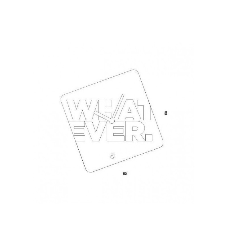 Wall Clock Whatever PROGETTI | BHOME by Arredi Barbàra