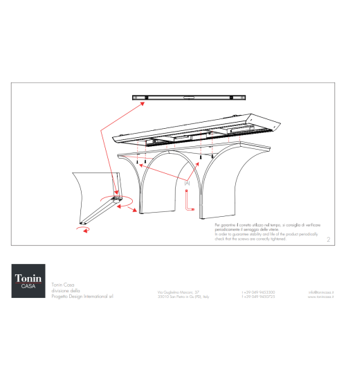 Tavolo Arco Ext TONIN CASA | BHOME by Arredi Barbàra