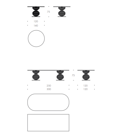 Mesa Big Firenze TONIN CASA | BHOME by Arredi Barbàra