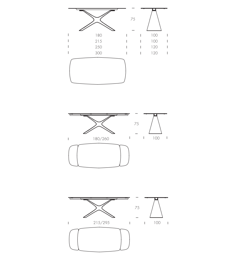 Tavolo Calliope TONIN CASA | BHOME by Arredi Barbàra