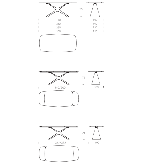 Calliope Table TONIN CASA | BHOME by Arredi Barbàra