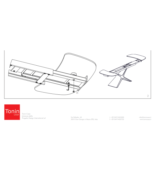 Tavolo Calliope XXL TONIN CASA | BHOME by Arredi Barbàra