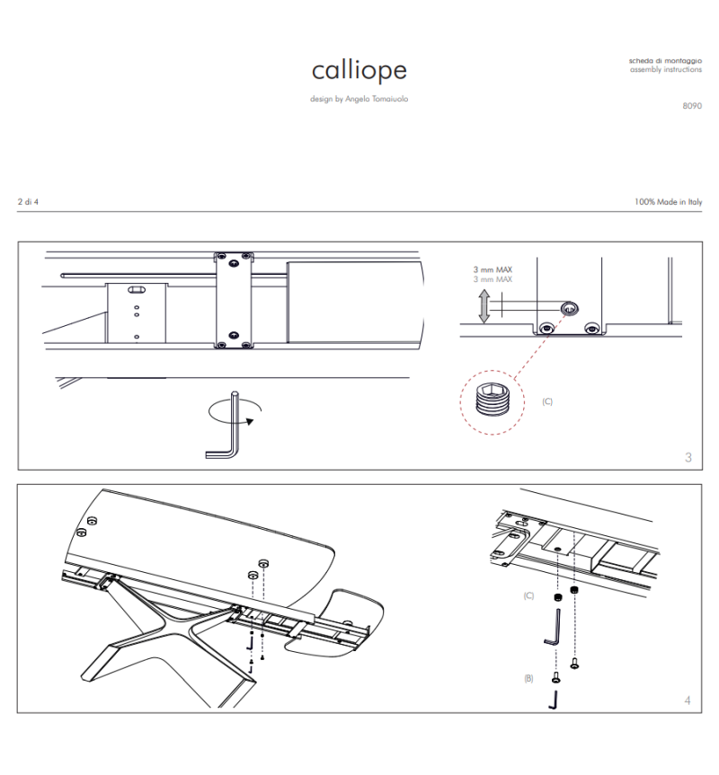Tavolo Calliope XXL TONIN CASA | BHOME by Arredi Barbàra