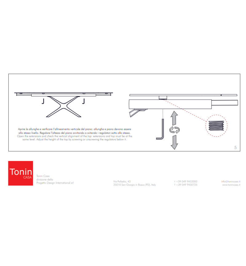 Tavolo Calliope XXL TONIN CASA | BHOME by Arredi Barbàra
