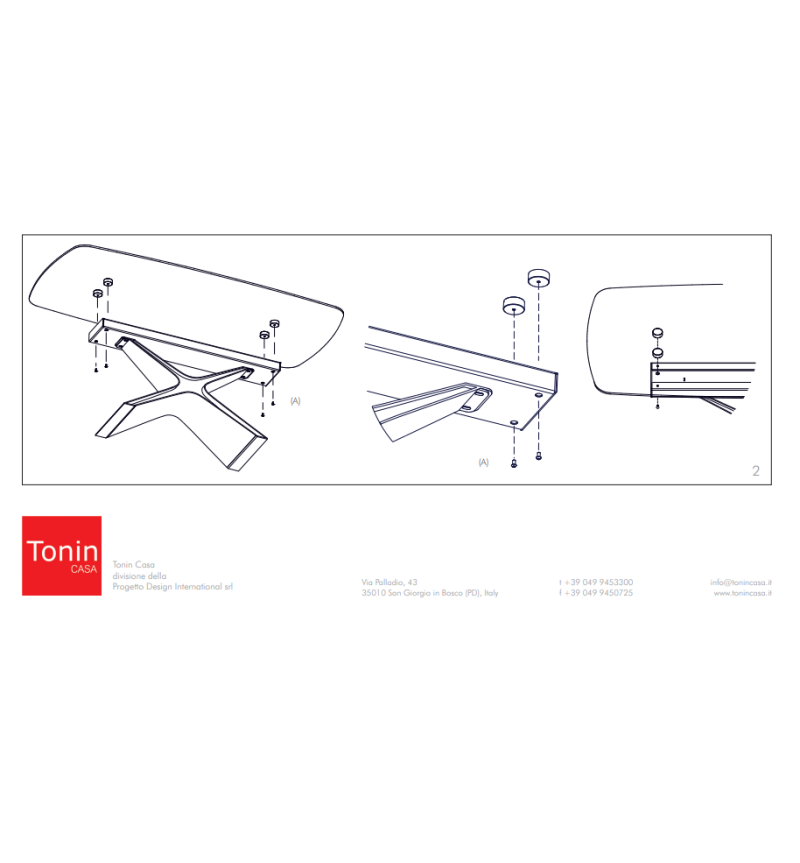 Tavolo Calliope XXL TONIN CASA | BHOME by Arredi Barbàra