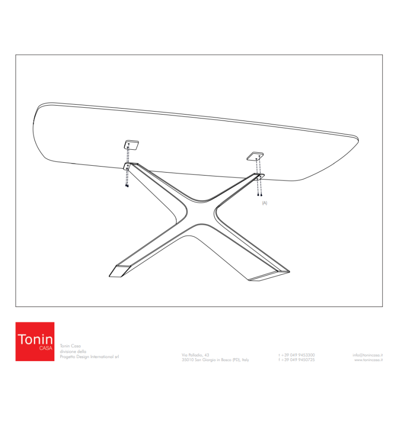 Tavolo Calliope XXL TONIN CASA | BHOME by Arredi Barbàra