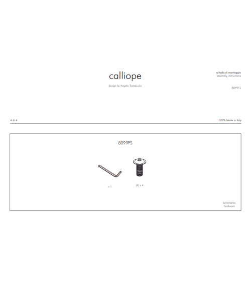 Calliope XXL Tisch TONIN CASA | BHOME by Arredi Barbàra