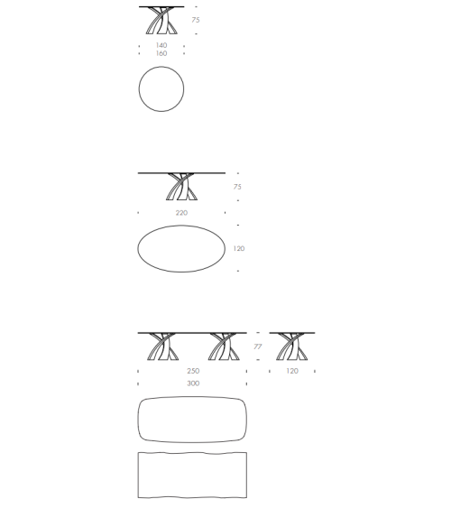 Eliseo Table TONIN CASA | BHOME by Arredi Barbàra