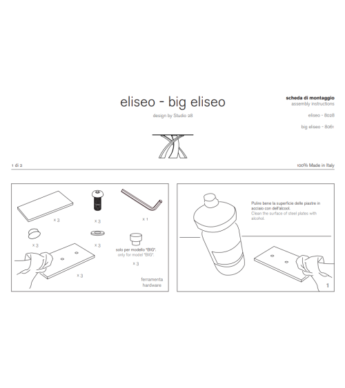 Eliseo Tisch TONIN CASA | BHOME by Arredi Barbàra