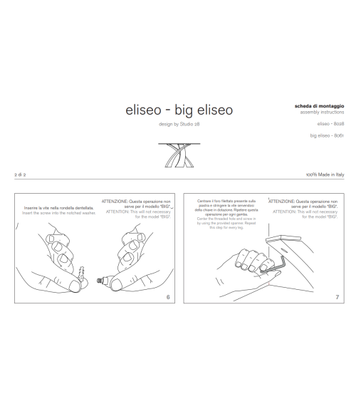 Tavolo Eliseo TONIN CASA | BHOME by Arredi Barbàra