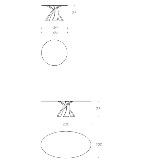 Tavolo Eliseo Brushed TONIN CASA | BHOME by Arredi Barbàra