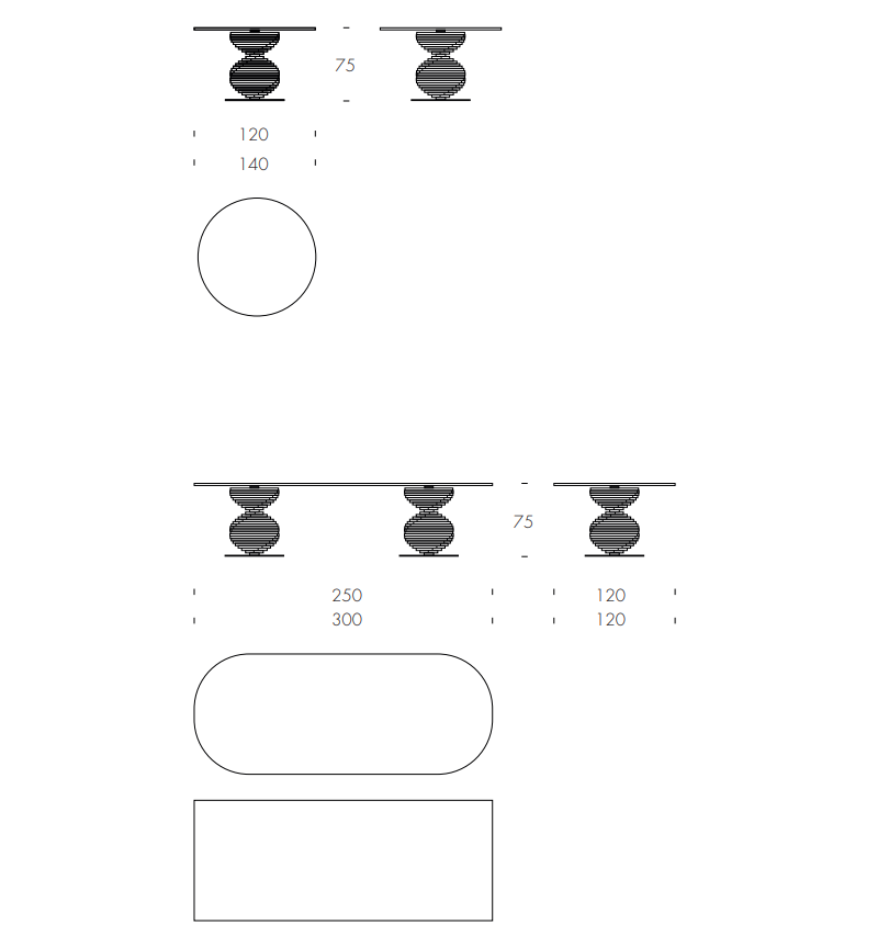 Firenze Table TONIN CASA | BHOME by Arredi Barbàra