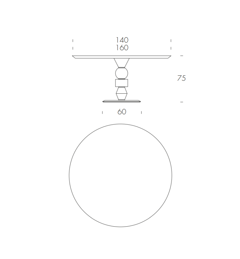 Tavolo Pandora TONIN CASA | BHOME by Arredi Barbàra