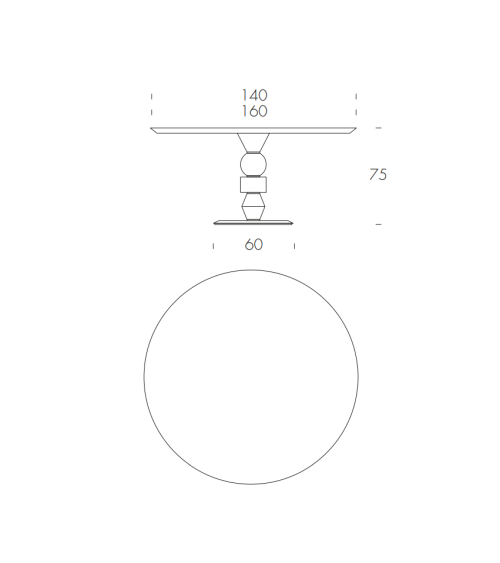 Tavolo Pandora TONIN CASA | BHOME by Arredi Barbàra