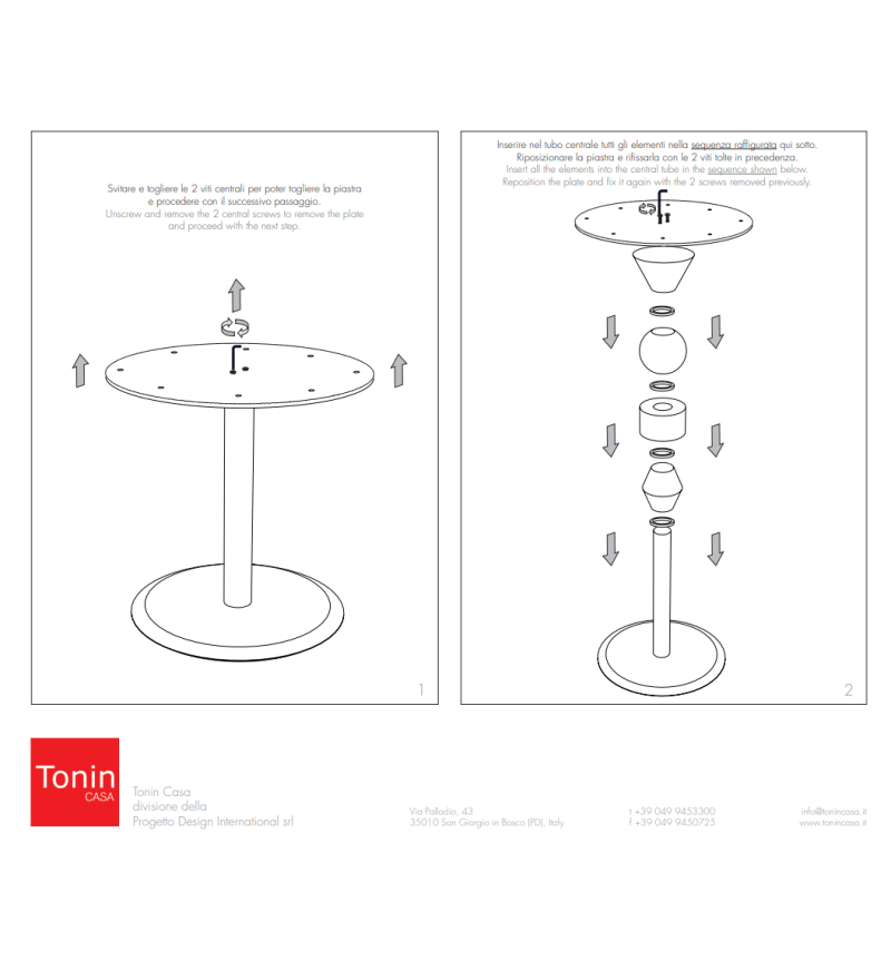 Tavolo Pandora TONIN CASA | BHOME by Arredi Barbàra