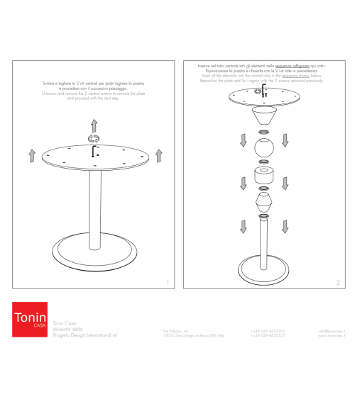 Tavolo Pandora TONIN CASA | BHOME by Arredi Barbàra