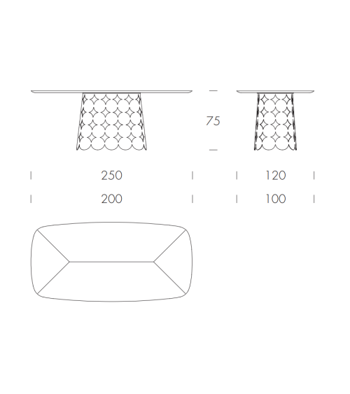 Pois Élite Table TONIN CASA | BHOME by Arredi Barbàra