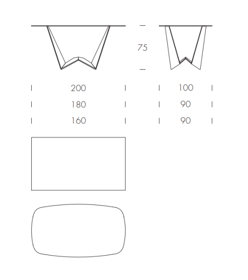 Reverse Mini Tisch TONIN CASA | BHOME by Arredi Barbàra