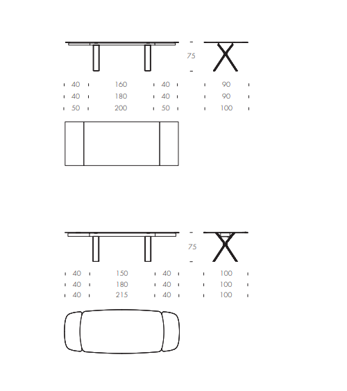 Still Table TONIN CASA | BHOME by Arredi Barbàra